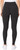 Mondetta Women's High Rise Ribbed Legging Pant with Pockets, Black, X-Small