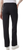 32 Degrees Cool Women's Stretch Straight Leg Ribbed Pant, Black, 3X