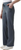 32 Degrees Cool Women's Stretch Straight Leg Ribbed Pant, Blue, 2X-Large