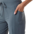 32 Degrees Cool Women's Stretch Straight Leg Ribbed Pant, Blue, 2X-Large