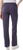 32 Degrees Cool Women's Stretch Straight Leg Ribbed Pant, Purple, Large