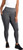 Spyder Active Women's Legging Pant with Envelope Pockets, Gray, Medium