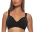 Felina Women's 2 Pack Adaptive Cup Wire Free Bra, Nude/Black, X-Large