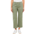 GAP Women's Ankle Trouser Mid Rise Straight Fit, Green, 6