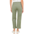 GAP Women's Ankle Trouser Mid Rise Straight Fit, Green, 6