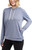 KIRKLAND Signature Women's Lightweight Pullover Hoodie, Blue, Medium