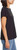 Ella Moss Women's Short Sleeve Embroidered Top, Black, Medium