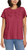 Ella Moss Women's Short Sleeve Embroidered Top, Pink, Small