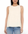 Banana Republic Women's Linen Blend Sleeveless Top, Cream, Large