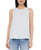 Banana Republic Women's Linen Blend Sleeveless Top, Light Blue, Medium