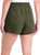 Hilary Radley Women's Pull-On Tencel Short, Olive, Small