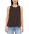 Banana Republic Women's Linen Blend Sleeveless Top, Brown, Medium