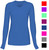 T Flex Womens Comfort Long Sleeve T-Shirt Underscrub Tee Layering Shirt Uniform