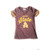 Arizona State Women's V-Neck T-Shirt, Yellow/Bittersweet, S/P