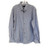 Ermenegildo Zegna Classic Fit Men's Long Sleeve Shirt, Blue,  medium