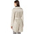 French Connection Drape Back Belted Trench Palm Sand LG