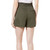 Women's Paper Bag High Waist Shorts