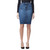 Good American Women's Denim Pencil Skirt, Blue, 0