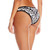 Seafolly Women's Scuba Hipster Bikini Bottom Swimsuit, Kasbah Black/White, 2 US