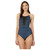 Paul Smith Women's Halter Crisscross Back, Navy, Small