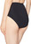 Bleu Rod Beattie Women's Kore High Waist Swimsuit Bikini Bottom, Black, 12