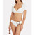 WEWOREWHAT Annie Belted Bikini Bottoms, White, Large