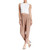 Vertigo Solid Two-Pocket Crop Pants, Taupe, X-Small