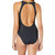 Bleu Rod Beattie Get in Line High Neck Tank Mio w/Removable Cups, Black, 14