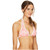 Letarte Women's Daisy Lace Halter Top, Pink Coral, X-Small