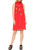 Desigual Women's Dress Floral, Red, 38