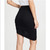 Splendid Women's Alto Asymmetrical Skirt, Black, X-Large