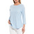 Splendid Classic Rib Long Sleeve Crew Neck Top, CSB, Small