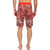 The North Face Whitecap Boardshorts Fiery Red Moss Stripe (Prior Season) 40