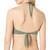 Vince Camuto Women's Wrap Front Bikini Top, Ripple Effect Iguana, X-Small