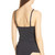 Tommy Bahama Pearl Solids Tummy Control Long Tankini Swim Top, Black, Small