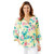 Tommy Bahama Floristic Approach Tunic Top, Lilikoi Yellow, S