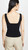 Vince Women's Square Neck Tank, Black, X-Large