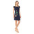 Desigual Women's Erika Short Sleeve Dress, Navy, Medium