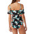 Tommy Bahama Floral Springs Off-The-Shoulder Flounce Tankini, Multi, S