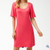 Tommy Bahama Tambour Flounce-Sleeve Dress, Paradise Pink, Small
