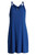 Tommy Bahama Coastview Gauze Twist-strap Dress, Dark Cobalt, Small