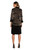 R & M Richards Women's Velvet Jacket Dress, Taupe/Black, 14W