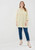 Junarose Women's Long Shirt Blouse, Snow White/Yellow, US 24
