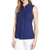 Tommy Bahama Flora Dei Marmi Sleeveless Cotton Polo, Island Navy, S