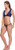Body Glove Women's Standard Iris Solid Tie Side Bikini Bottom Swimsuit, Smoothies Midnight, X-Large