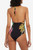 Desigual Women's Sandy Low Cut Floral One Piece Swimsuit, Multi, Medium