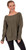 Soybu Women's Cozy Sweater, Olive Night, Large