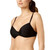 Calvin Klein Liquid Twist Front Underwire Bikini, Black, Large