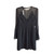 Jill Stuart Illusion Lace Mini Dress, Black, 4
