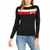 Tommy Hilfiger Essential Striped Monogram Sweater, Black, X-Small